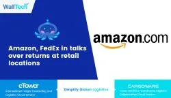 Amazon, FedEx in Talks over Returns at Retail Locations