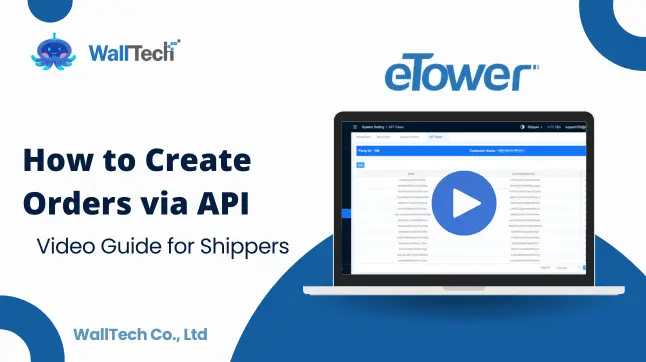 eTowerB2C - How to Create Orders via API