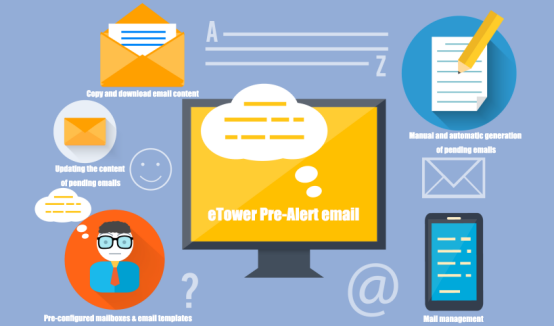 eTower Pre-Alert email function