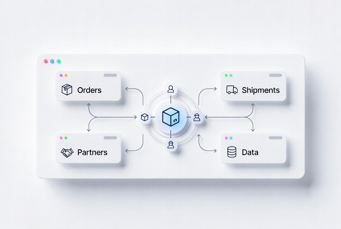 Core Workflow of a Logistics Management System Core Workflow of a Logistics Management System
